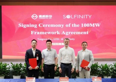 TNC 2.0新合作！通威与Solfinity签署100MW组件
