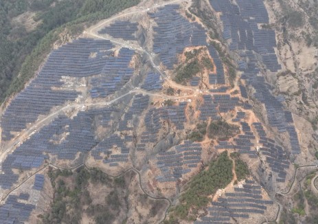 中国能建葛洲坝一公司参建的鹤庆松桂光伏发电项