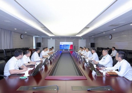 山东电建三公司与中车株洲电力机车研究所举行会谈