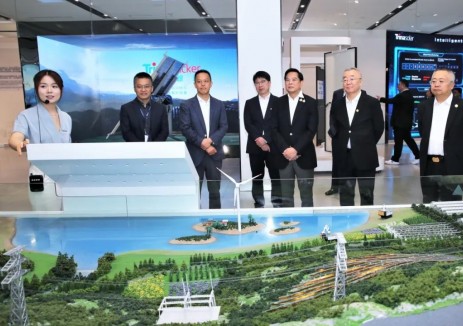 泰国副总理皮拉潘·萨里拉塔维巴参观天合光能并