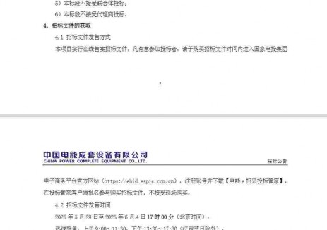 招标 | 上海独立储能12MW/48MWh全钒液流电池储