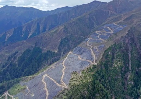 中国电建成都院投建的九寨沟最大水光互补项目投产