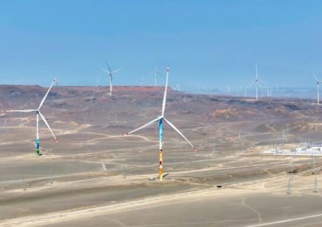 新疆吐鲁番市100万千瓦风电项目全容量并网!