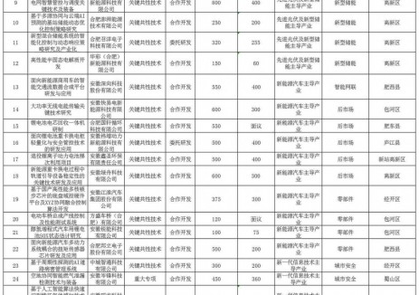 先进光伏4项400万元！安徽合肥“揭榜挂帅”产业榜