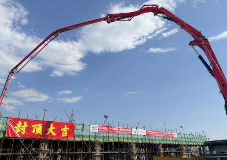 500MWh储能！乌兹塔什干光储项目储能站控制楼结
