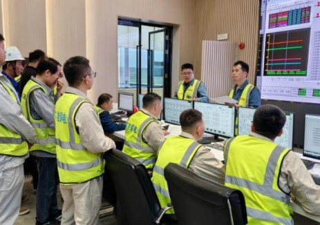苏能乌拉盖百万褐煤发电项目1号机组大联锁试验圆