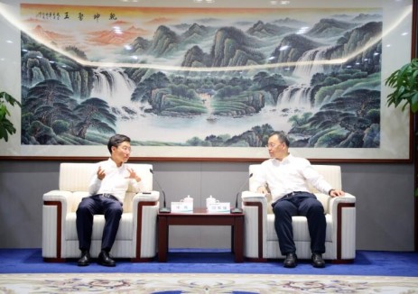 中国电气装备闫华锋会见中国物流党委副书记、总