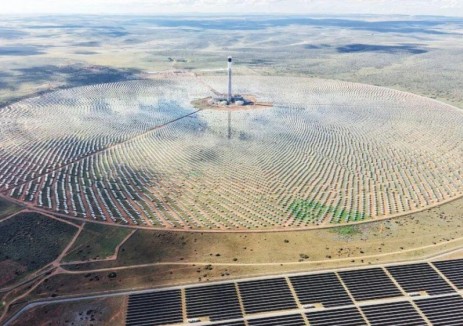 南非红石100MW塔式光热电站项目正式进入商业运行阶段