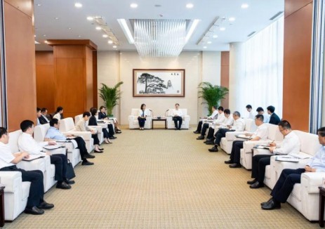 中国华能温枢刚张文峰会见河南省许昌市委书记杨小