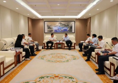李远飞与中电工程西北院党委委员、副总经理王进军座谈交流