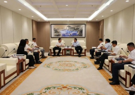 中国能建中电工程国际李远飞与中电工程西北院党委