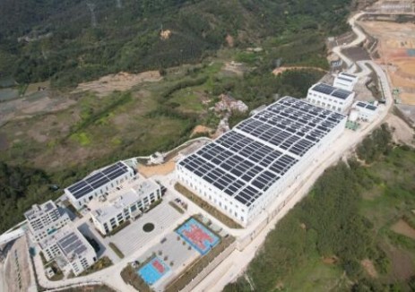 中国能建葛洲坝三峡建设公司承建的广东葫芦砂石屋