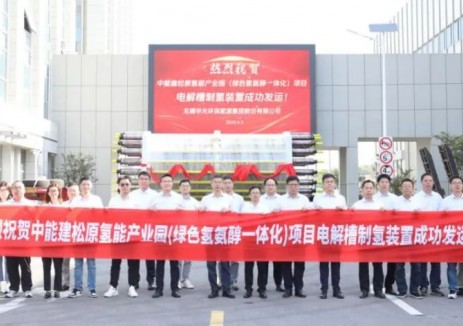 全球最大绿色氢氨醇一体化项目核心设备成功发运—