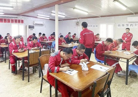 中曼油服伊拉克项目岗位技能鉴定工作圆满收官