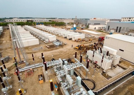 150MW/300MWh！江苏盐城清能万帮储能项目施工建设
