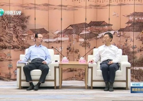 中国电建丁焰章拜会河南省委书记刘宁
