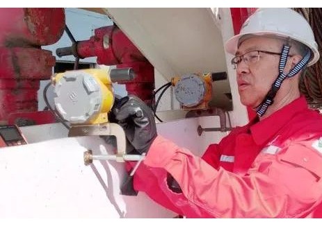 中石化经纬有限公司井场高速无线数据采集系统顺利