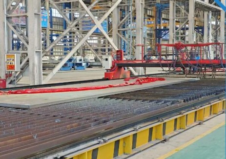 河北建投祥云岛（250兆瓦）海上风电单桩基础项目顺利开工