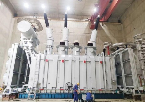 保变电气所属合变公司研制成功660MW机组配套主变