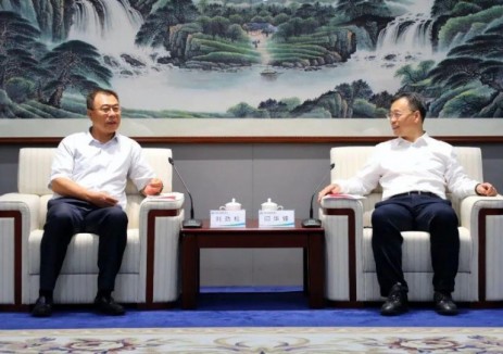 中国电气装备闫华锋会见中国电力发展促进会双