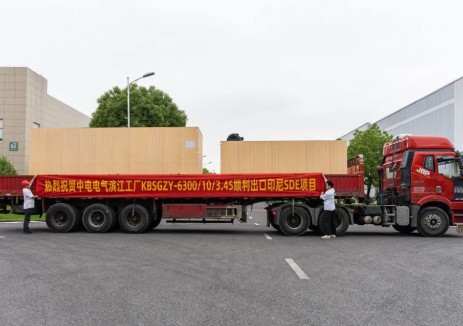 印尼征程新篇章！中电电气6300kVA矿用隔爆型移动