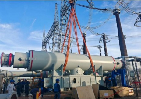 陕西横山1000千伏开关站T032开关抢修任务圆满完成