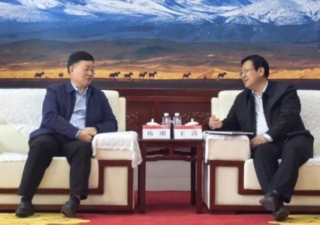 水电十六局领导拜会中国华电青海分公司领导