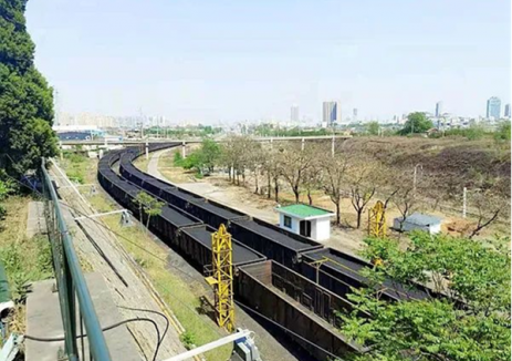 陕煤集团运销集团韩城分公司提前完成上半年铁路发