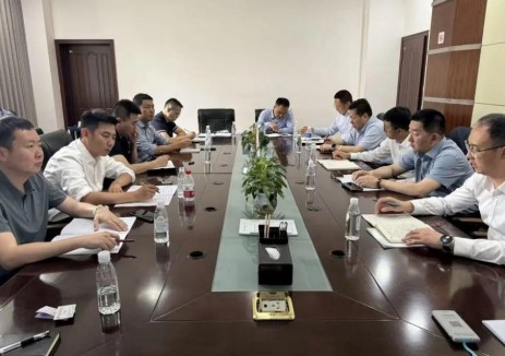 藏青工业园区10万吨/年绿色甲醇项目专项推进会顺