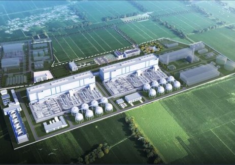 世界最大盐穴压缩空气储能电站换热器基础全部浇筑完成