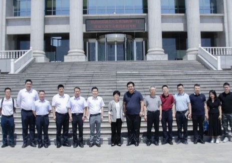 湖北省水利发展集团党委书记、董事长周庆荣一行莅