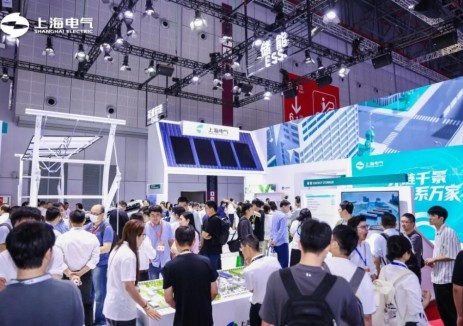 上海电气电站集团绿氢产品亮相SNEC