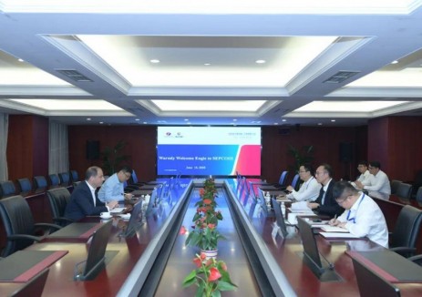 山东电建三公司刘明华与ENGIE集团中东北非区域新