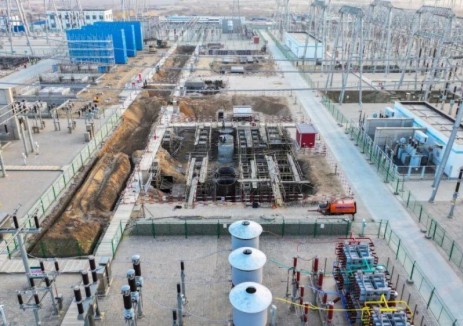 内蒙古电力公司祥泰500千伏变电站主变扩建工程正