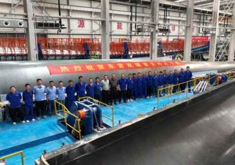 双瑞风电产能版图再升级——东营基地建成投产，首支叶片成功下线