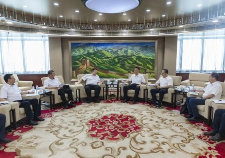 中能装备王永红一行拜访国网陕西省电力有限公