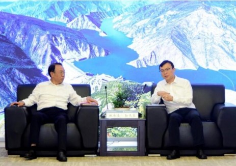 中国西电赵永志拜访雅砻江流域水电开发有限公