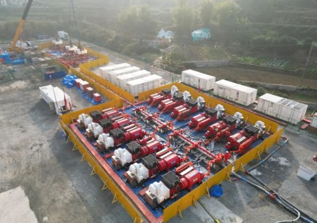 中石化江汉石油工程公司一全电动压裂项目顺利通