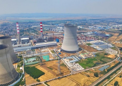中国能建建筑集团承建的淮南平圩电厂四期7号机组