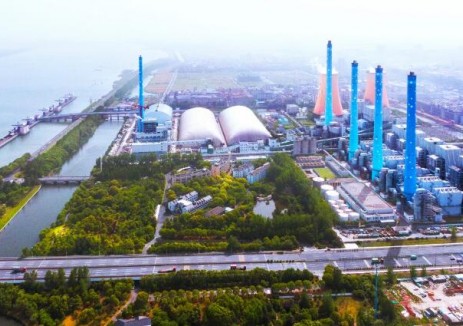 中国能建浙江院联合体EPC总承包的浙能滨海热电厂