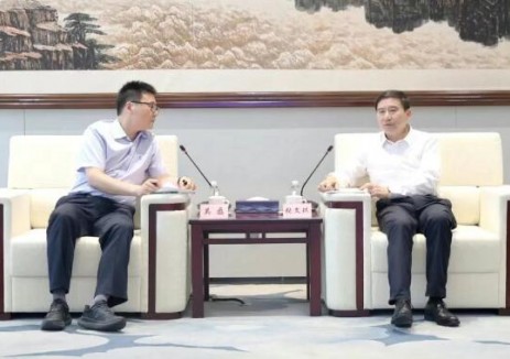 陕煤集团党委书记、董事长张文琪会见上海电气集团