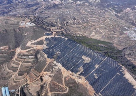 国家电投上海电力山西汾阳100兆瓦林光储一体化