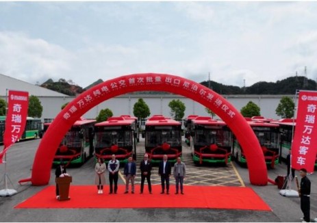 尼泊尔首批纯电动公交发运，共启绿色交通新纪元