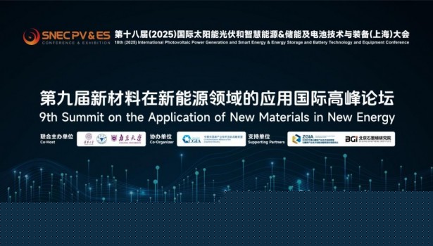 SNEC2025第九届新材料在新能源领域的应用国际高峰论坛成功召开