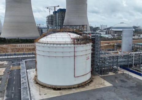 中國石油最大乙烯低溫罐一次投料成功