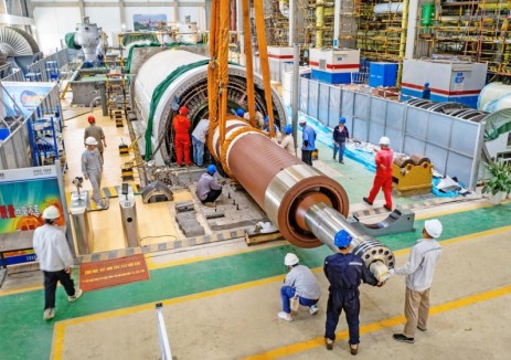 中国能建江苏电建三公司承建的国能长源汉川四期2