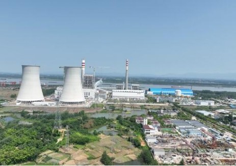 中国能建安徽电建二公司承建的池州电厂二期扩建工