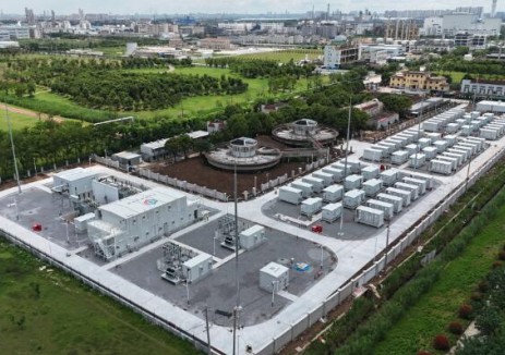 中国能建总承包的常州市新北区100兆瓦/200兆瓦时新型独立储能<em>电站项目</em>倒送电一次成功