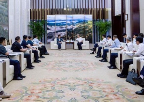 国家电投集团与内蒙古自治区阿拉善盟座谈