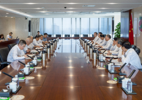 国家电投集团与中国能建座谈